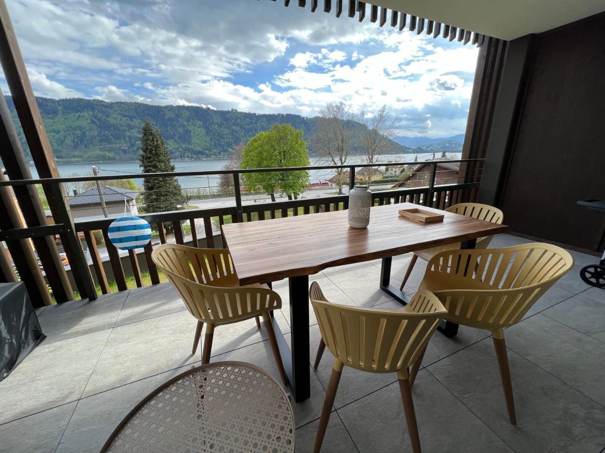 Ferienwohnung Mit Seeblick - Ossiacher See Gerlitzen Sattendorf Kültér fotó